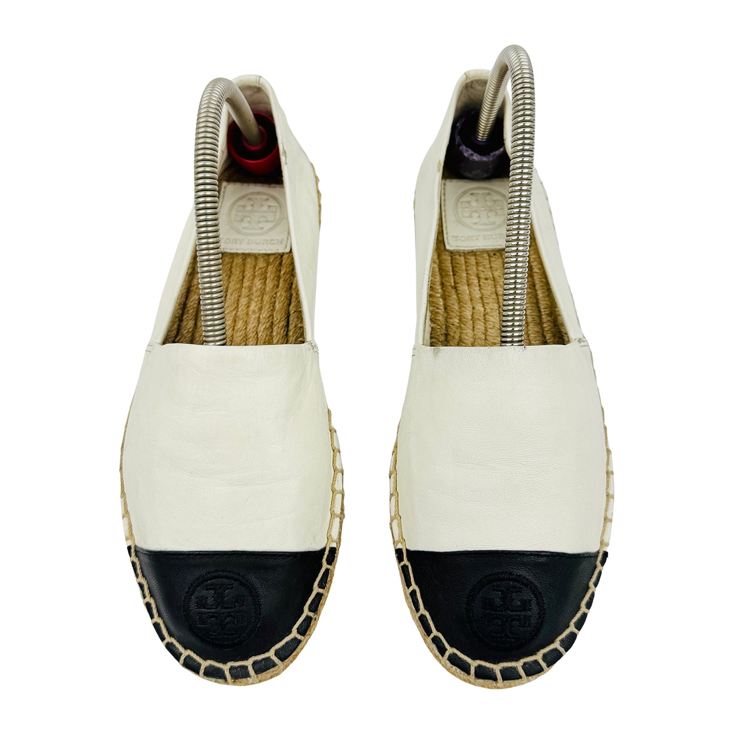 Tory Burch Color-block Leather Espadrille Flats (Size 36/36.5) - 51158649