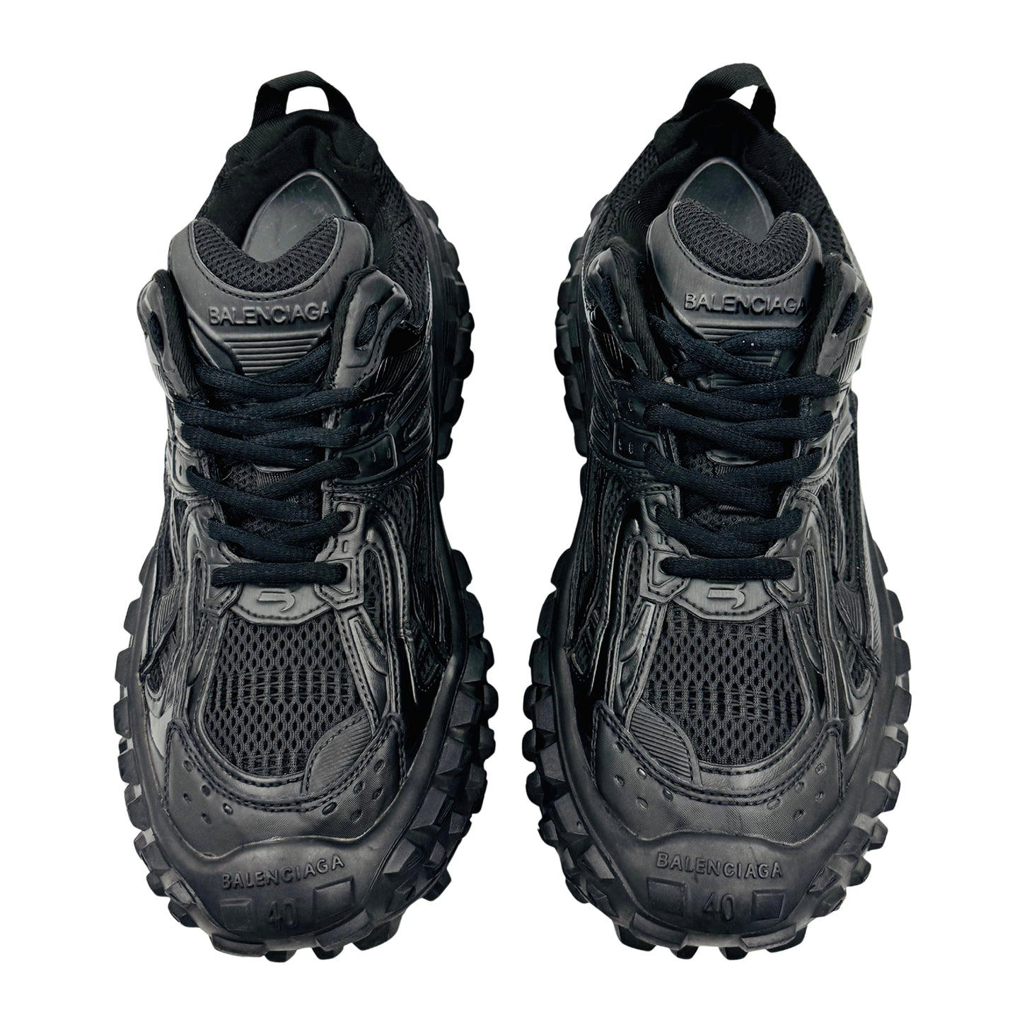 Balenciaga Defender 'Tonal Black' Shoes (Size 40) - M6638711