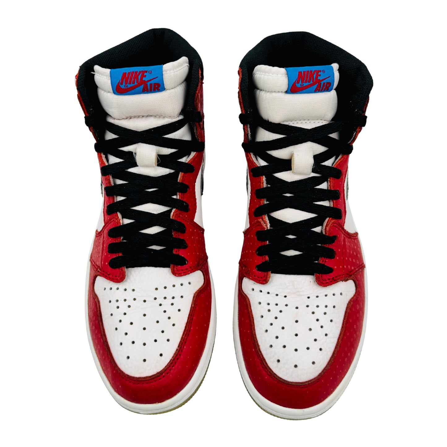 Nike Air Jordan 1 "Spider-Man Origin Story" Sneakers (Size 42) - 555088-602