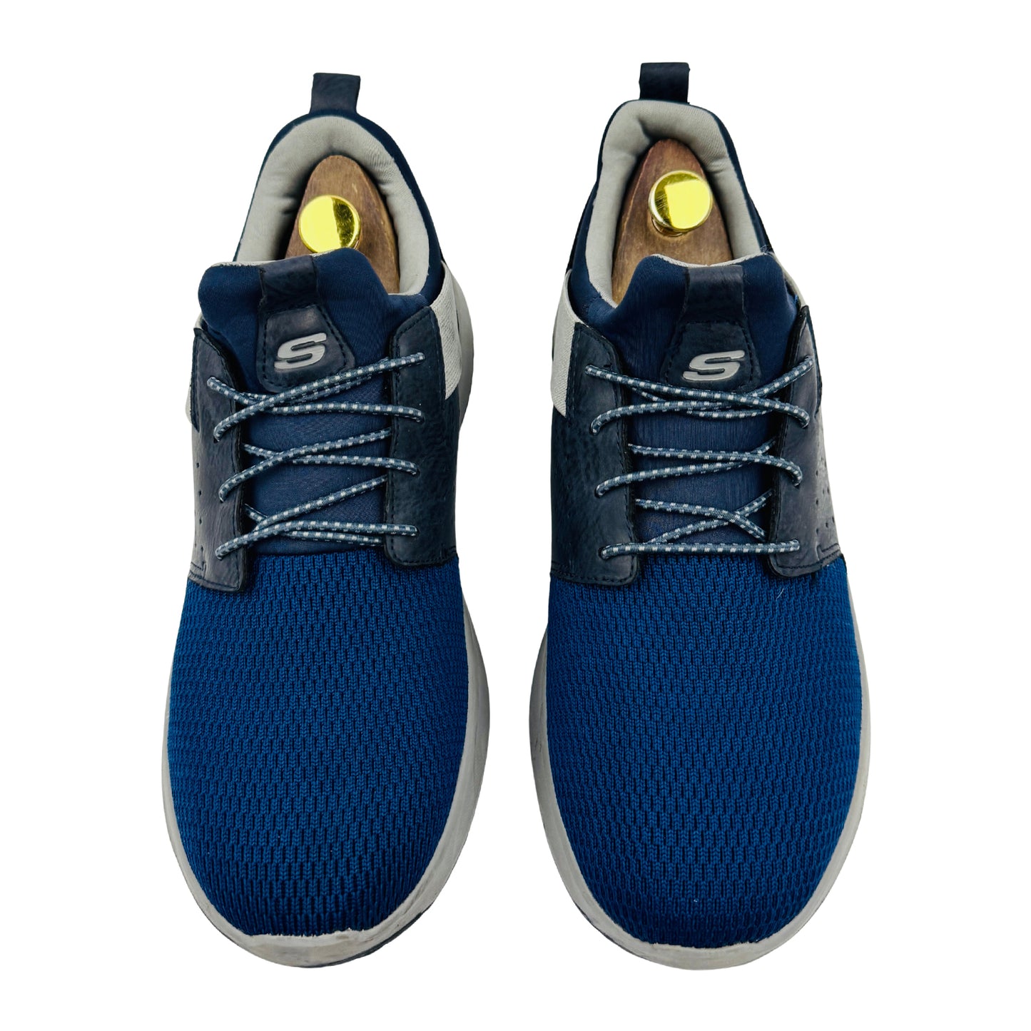 Skechers Delson Camben Navy Shoes (Size 42.5) - 65474W NVY