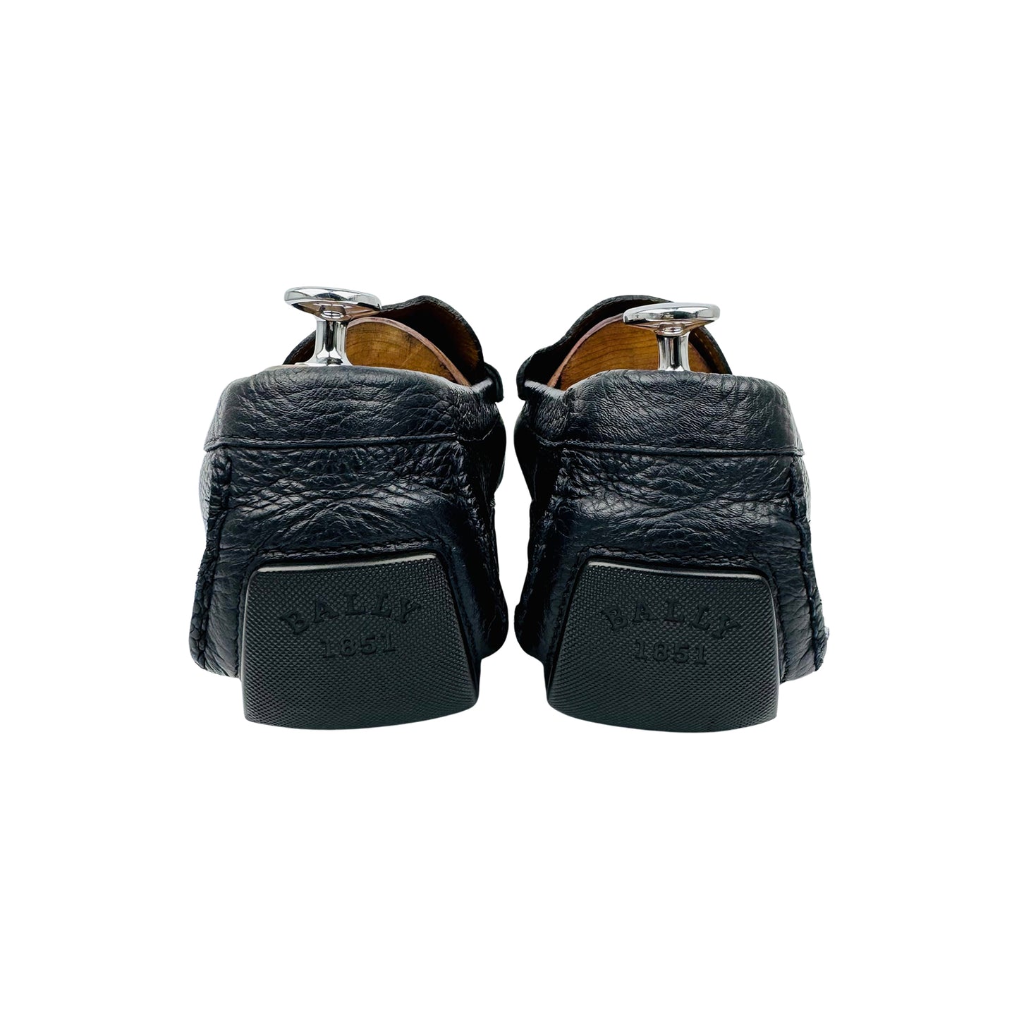 Bally Men's Black Perthy Leather Loafer (Size 44/44.5)