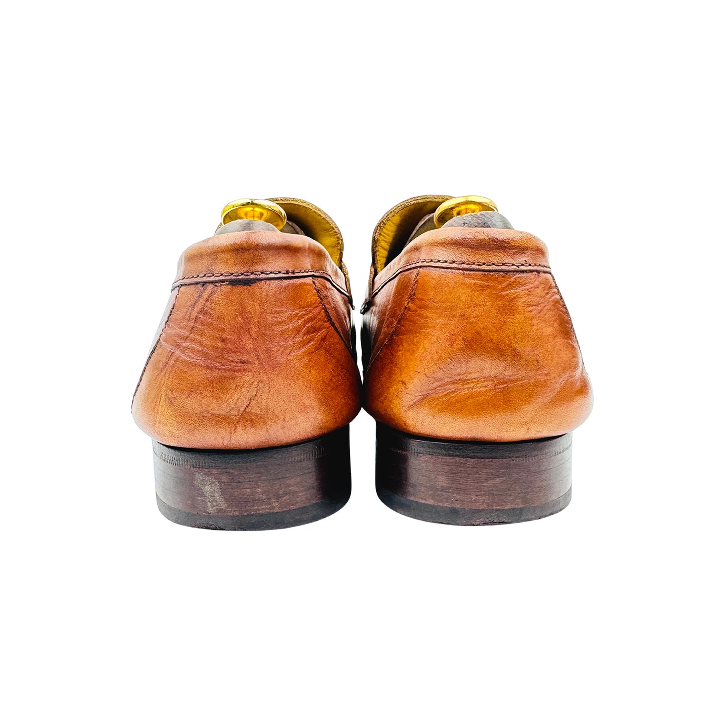 Pedro del Hierro Tan Leather Penny Loafers (Size 45)