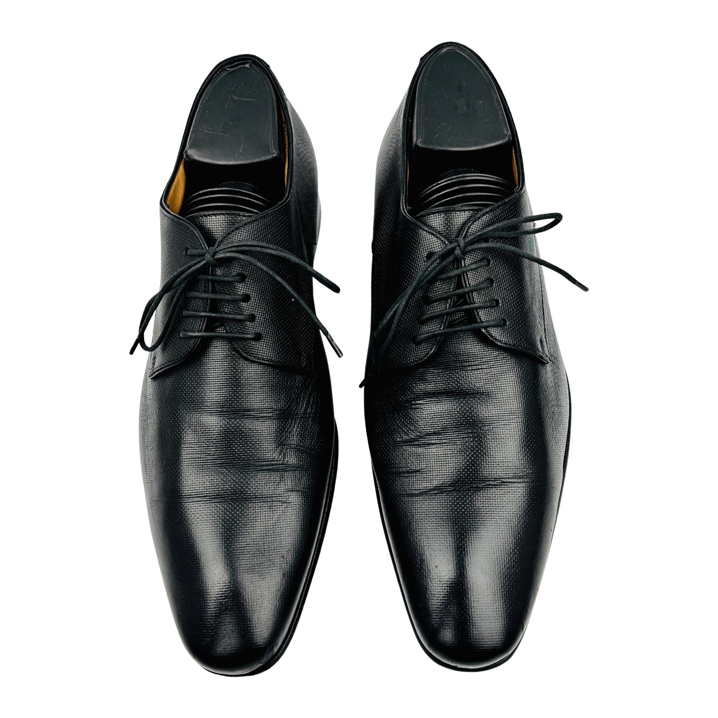 Hugo Boss Textured Leather Oxford Shoes (Size 40/40.5) - 50263062