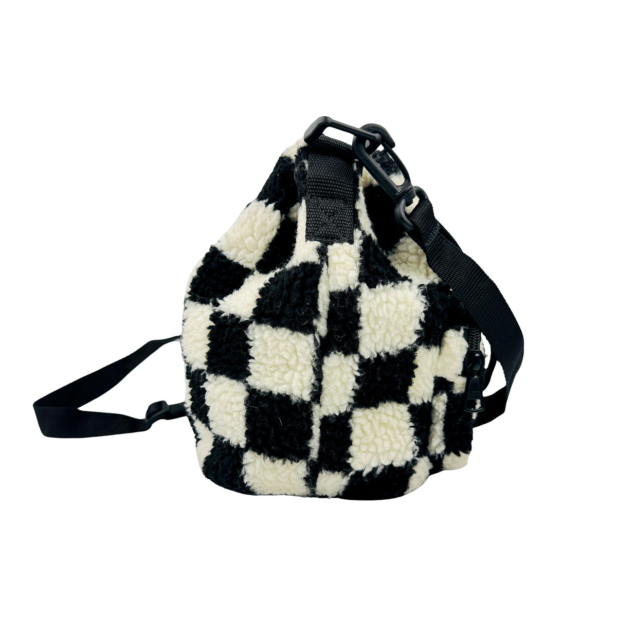 Vans ABD 'Checkerboard' Sherpa Bucket Bag - VN000CKF1KP