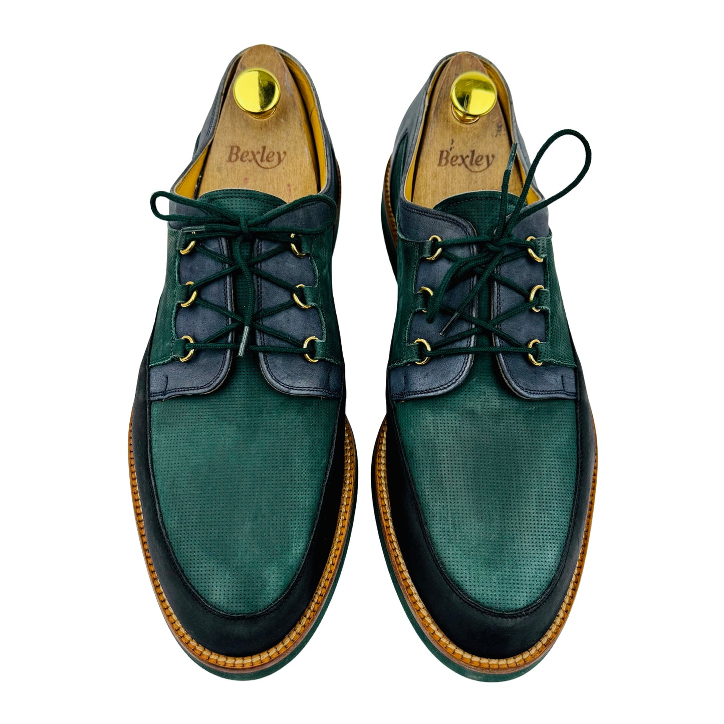 Bally Men's Suede Leather Derby Shoes (Size 43.5)