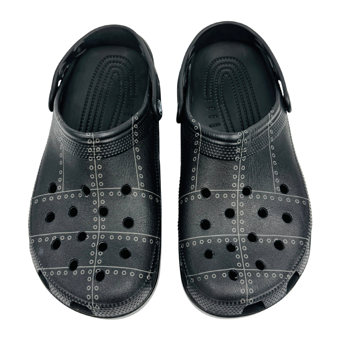 Crocs Yukon Vista II Black Foam Clogs (Size 42)