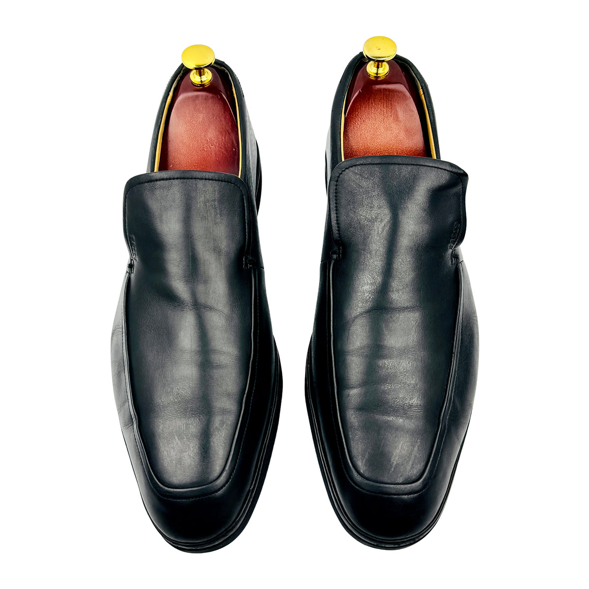 Bally Nexaro Black Leather Loafers (Size 44) - NEXARO-000