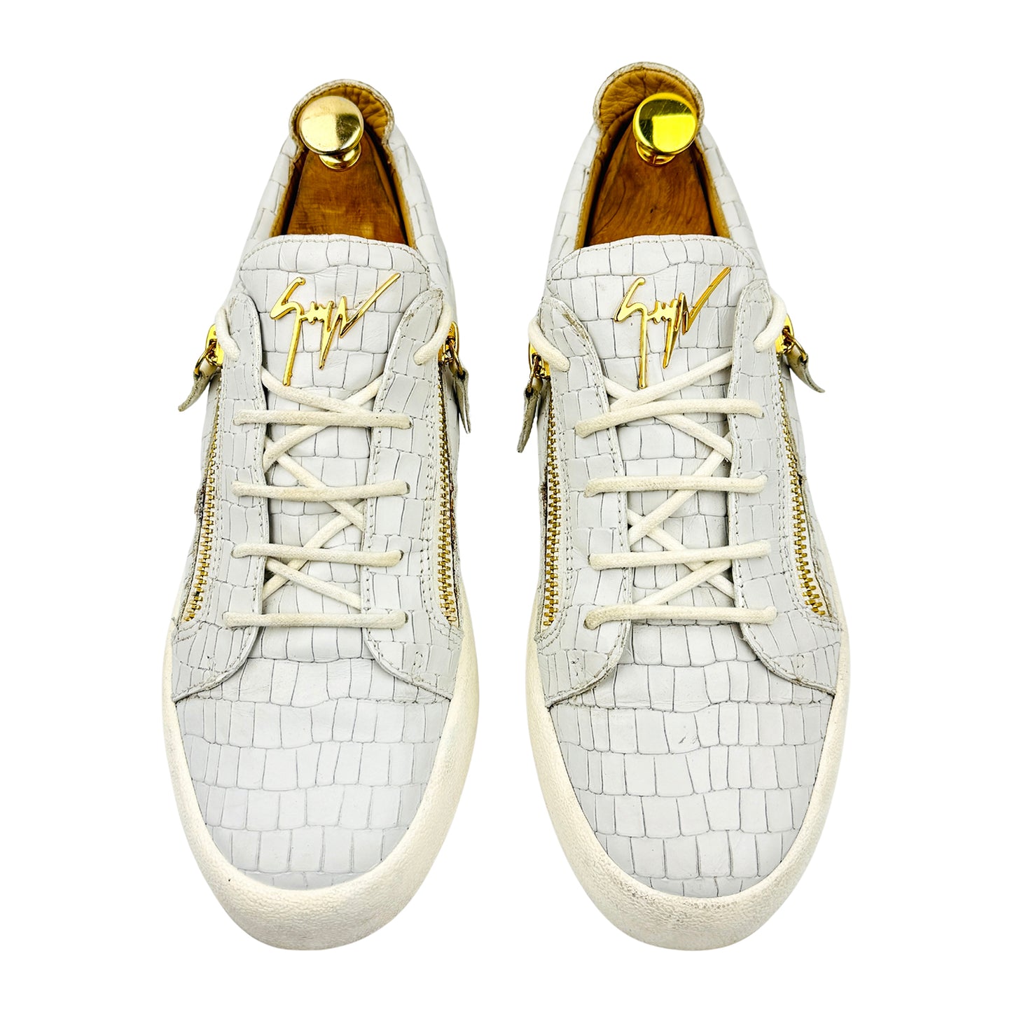 Giuseppe Zanotti Frankie Leather Sneakers (Size 42.5/43)