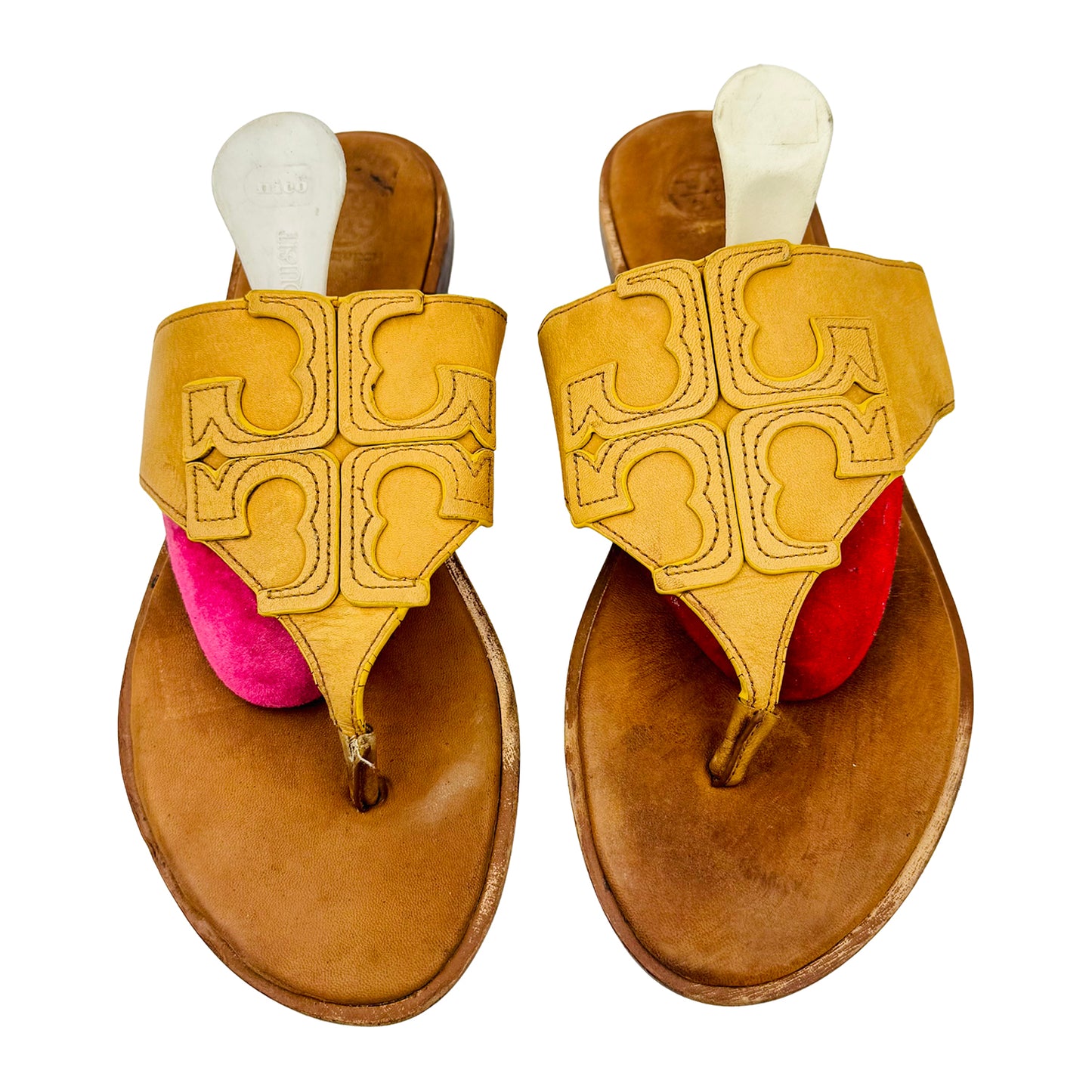 Tory Burch Jamie Leather Thong Sandal Slides (Size 39.5)