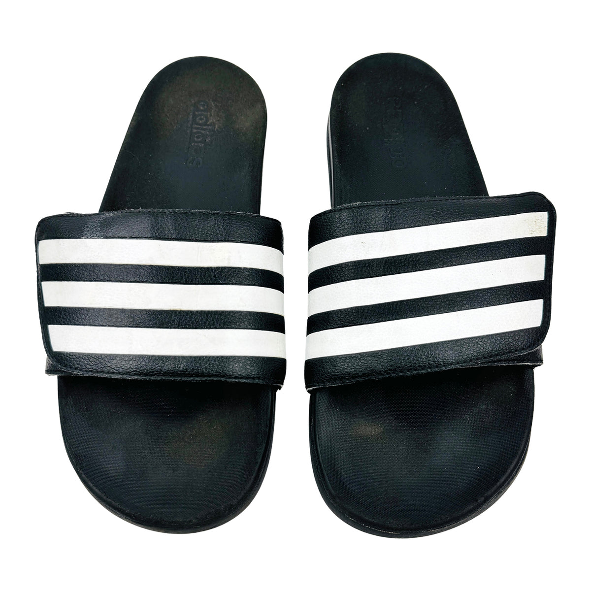 Adidas Adilette Comfort Adjustable Slides (Size 44.5) - EE5146