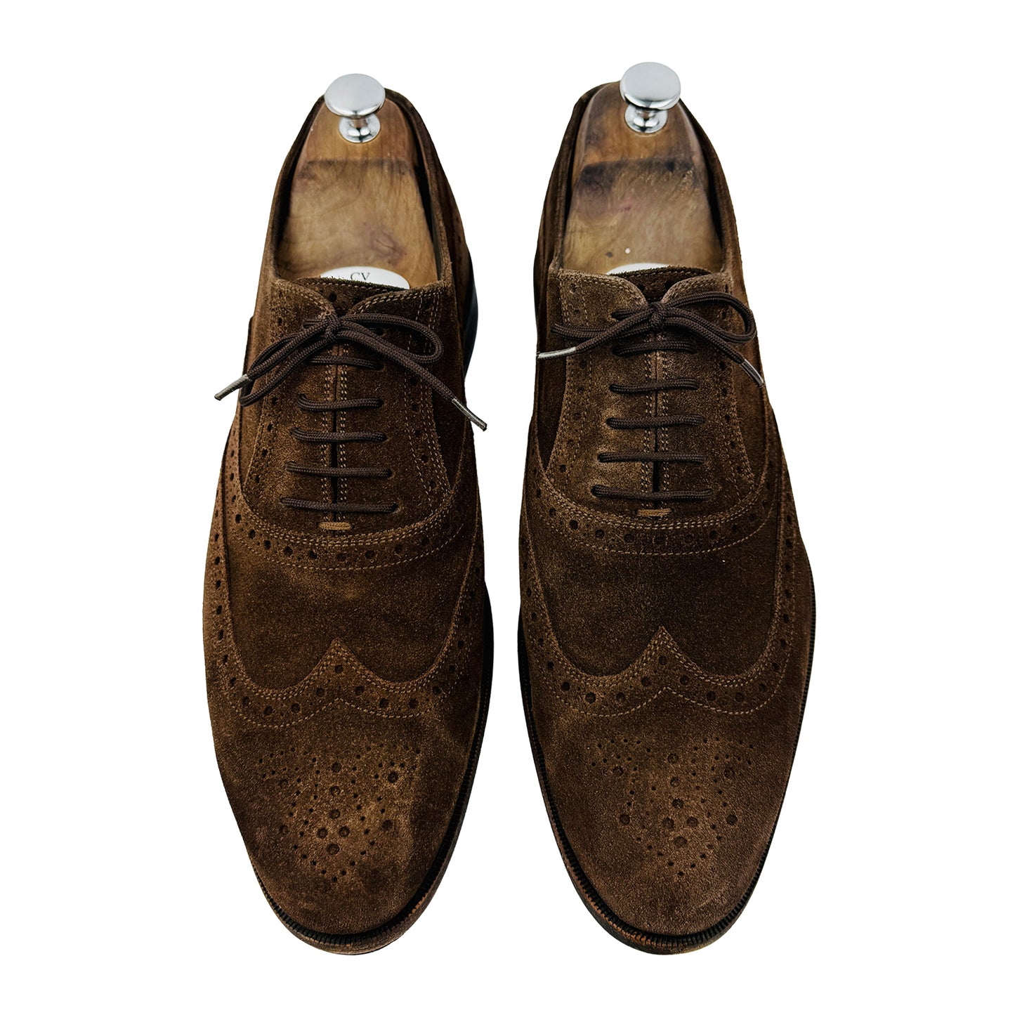 Salvatore Ferragamo Brown Oxford Shoes (Size 44/44.5)