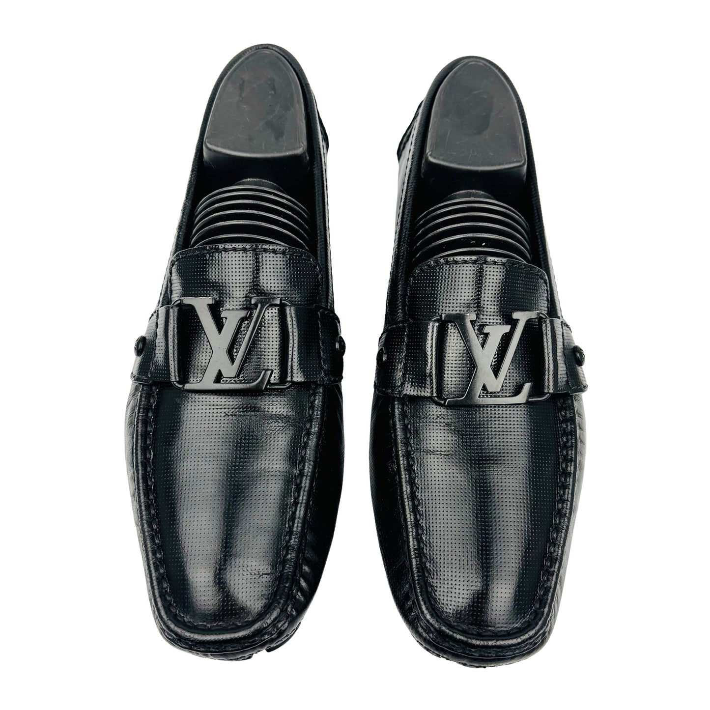 Louis Vuitton Monte Carlo Black Logo Loafer (Size 40.5/41)