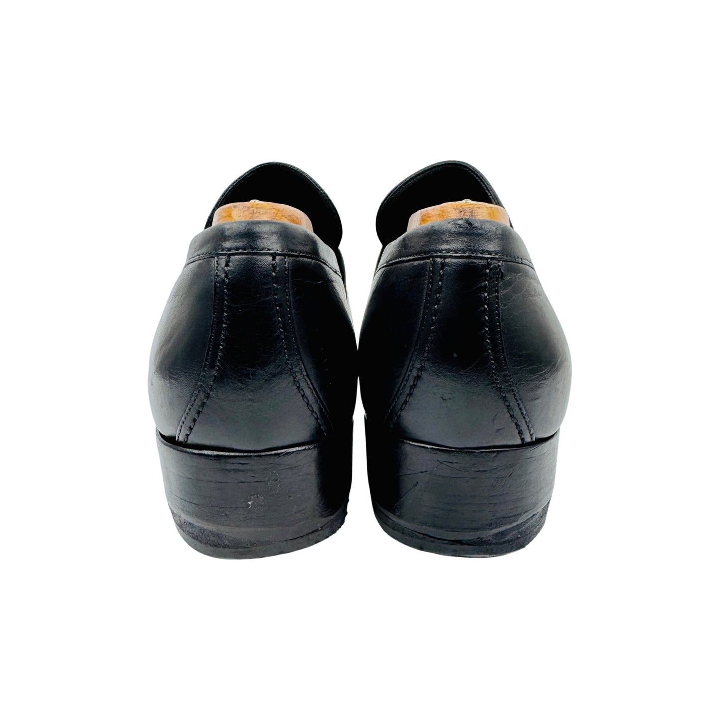 Gucci Black Interlocking G Shoes (Size 42.5) - 114416