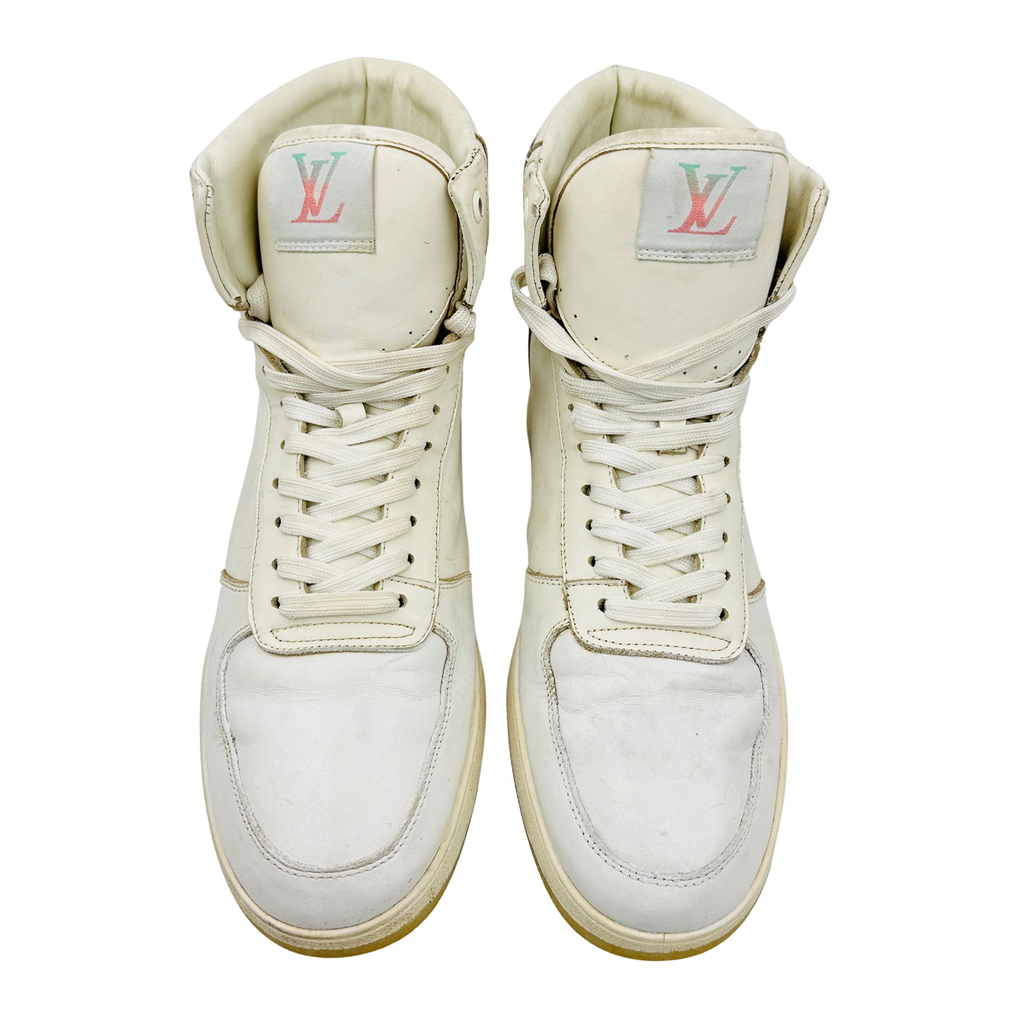 Louis Vuitton Men's Rivoli High Top Sneakers (Size 42)