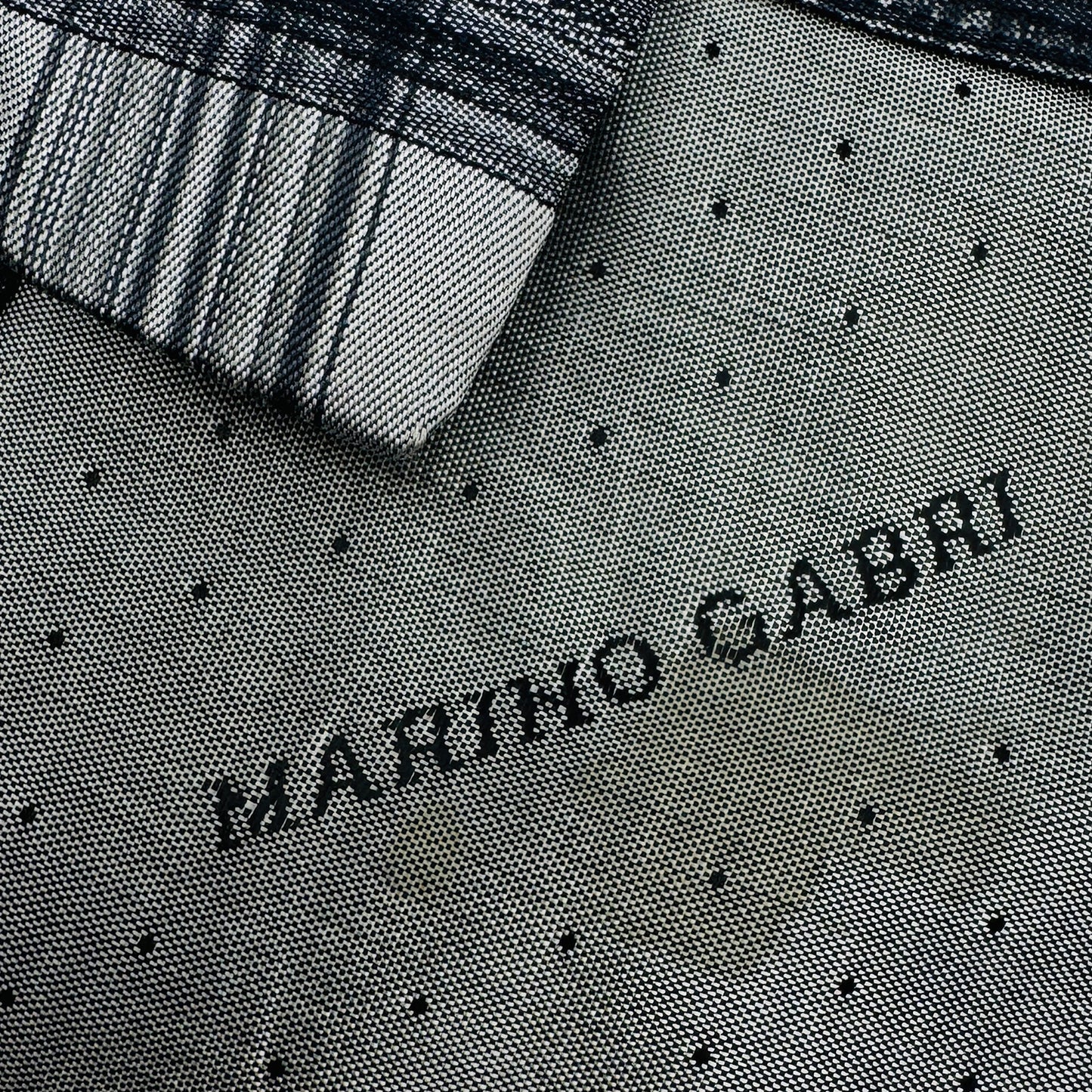 Marino Gabri Grey 'Plaid Check Pattern' Tie (Size Regular)