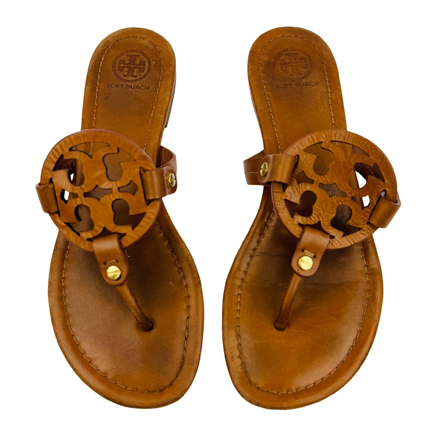Tory Burch Miller Thong Sandal Slippers (Size 38) - 5930