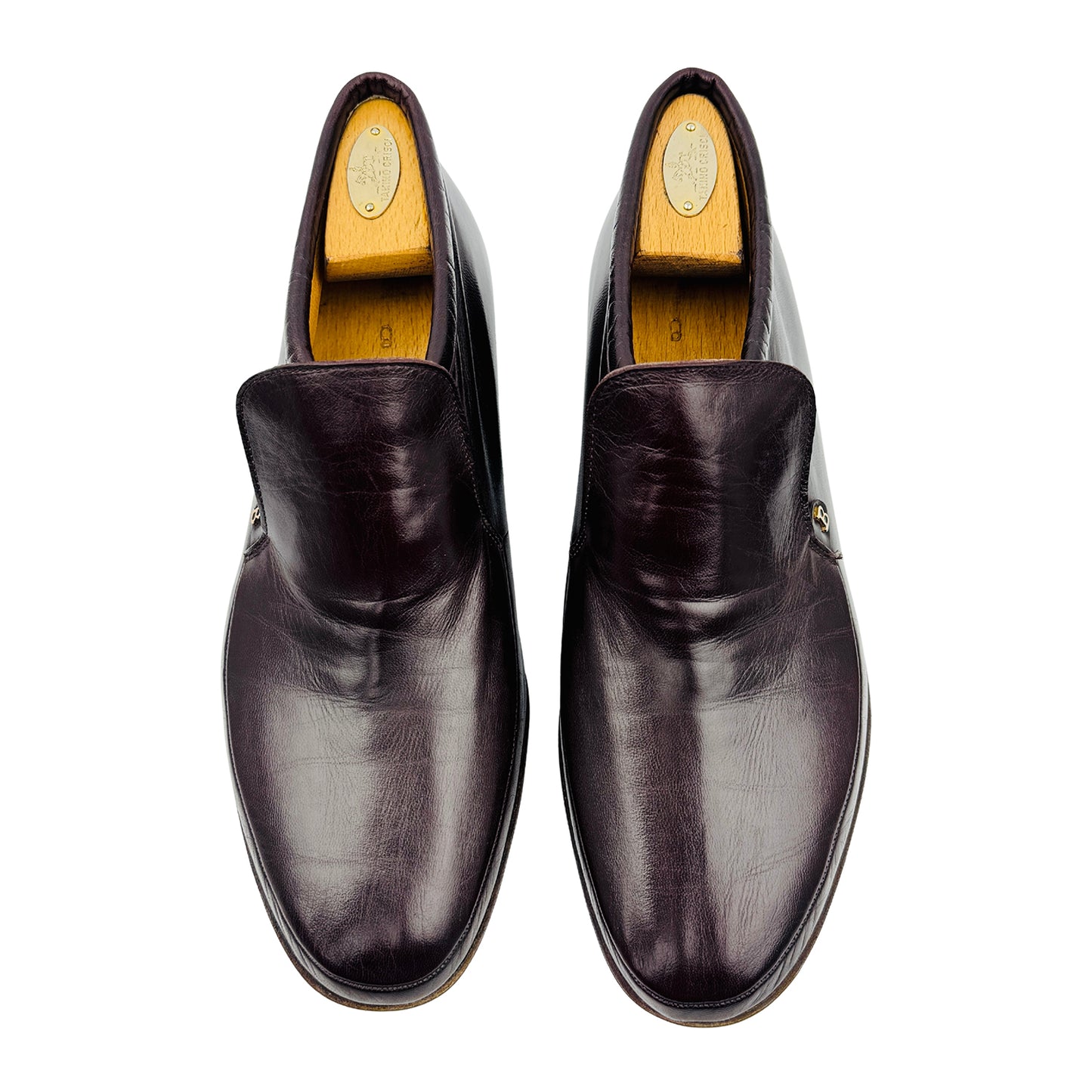 Bally Men's 'Burgundy' Leather Shoes (Size 42.5)
