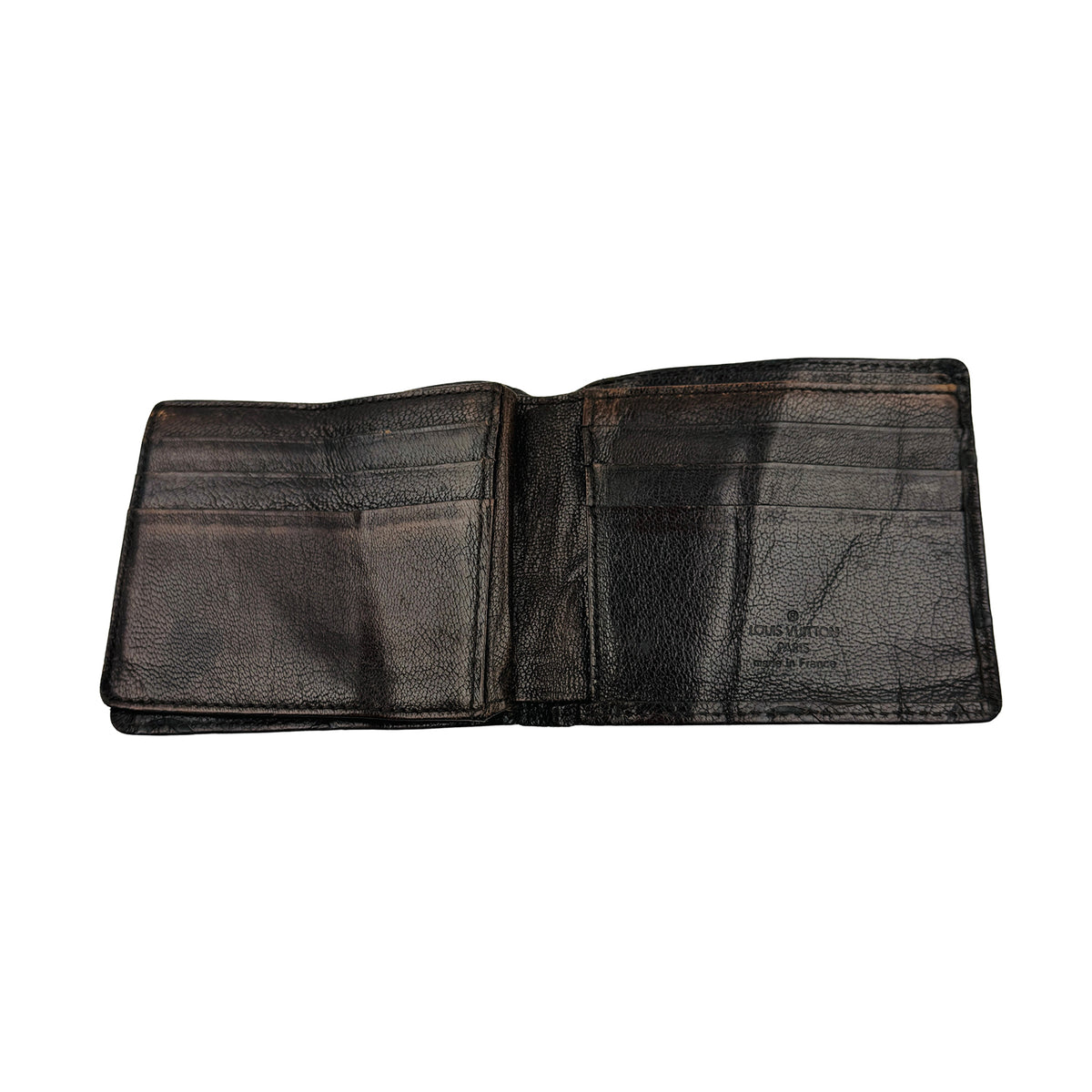 Louis Vuitton Glacé Leather Bi-Fold Wallet
