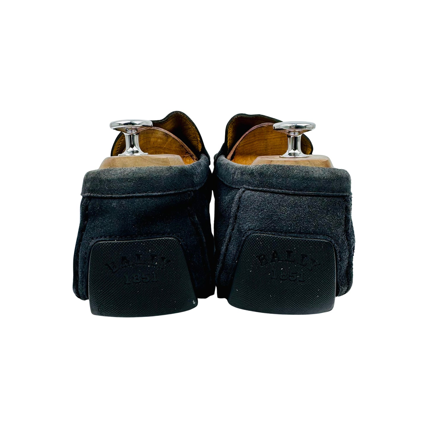 Bally Men's 'Dark Navy' Suede Leather Loafer (Size 45)