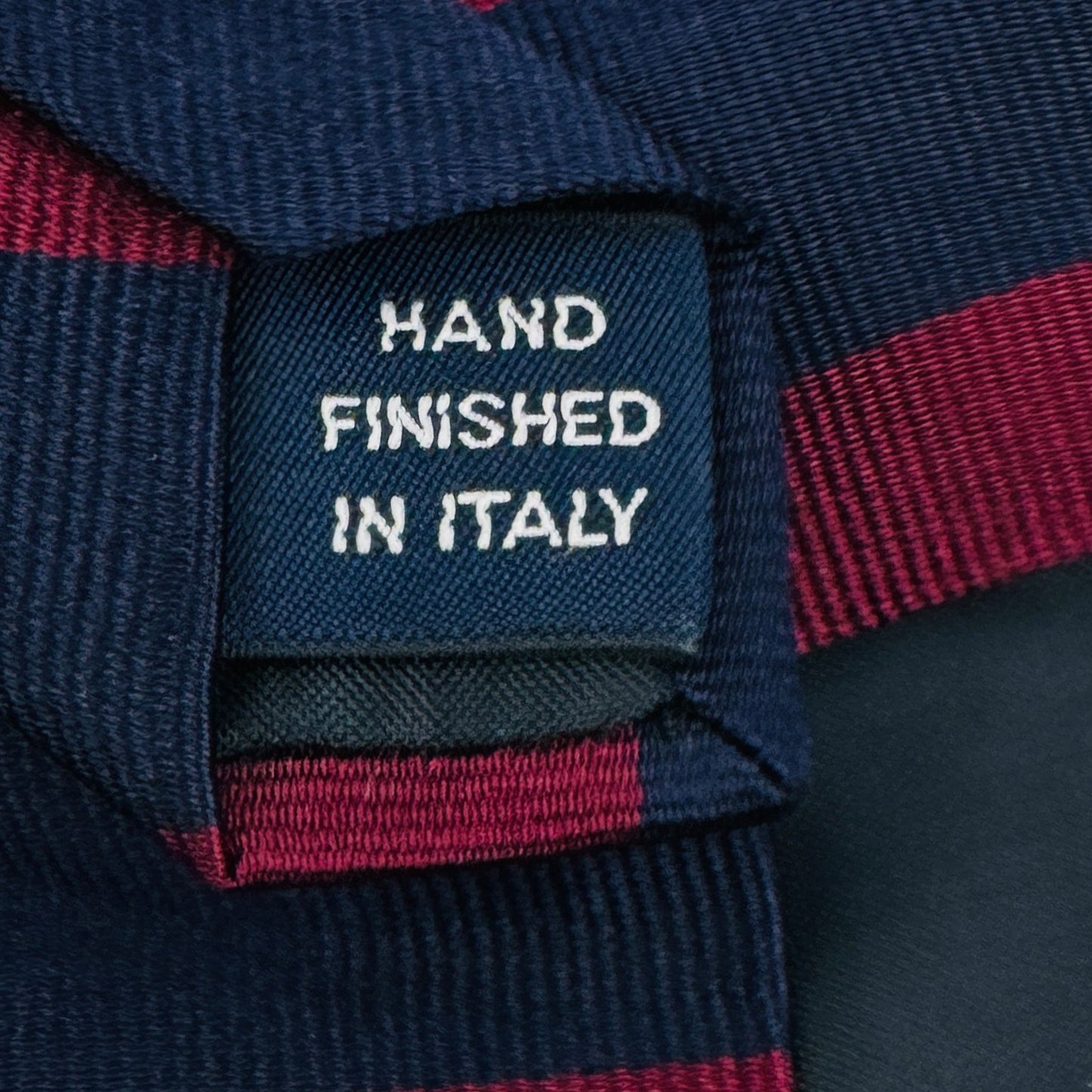 Ralph Lauren Polo Burgundy 'Diagonal Stripes' Tie (Size Regular)