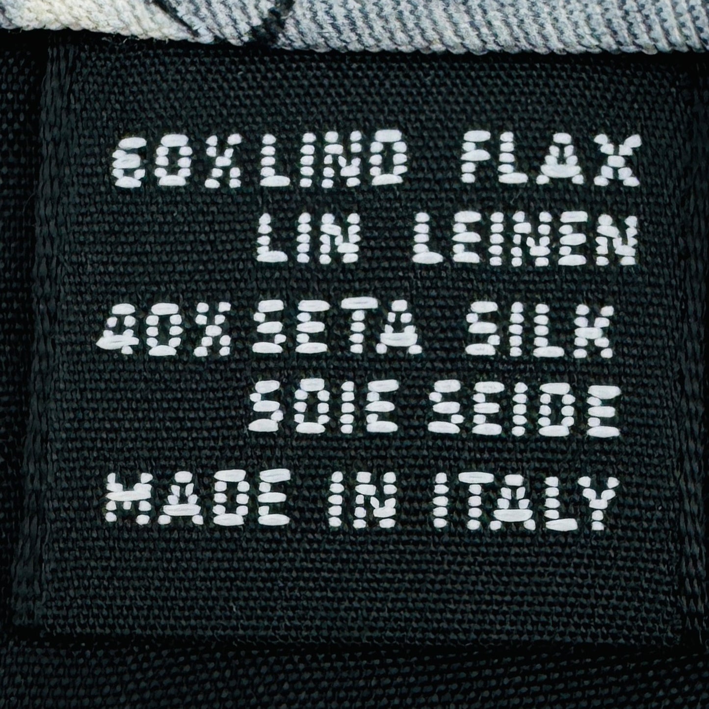 Hugo Boss Grey 'Geometric Cross Motif' Tie (Size Regular)