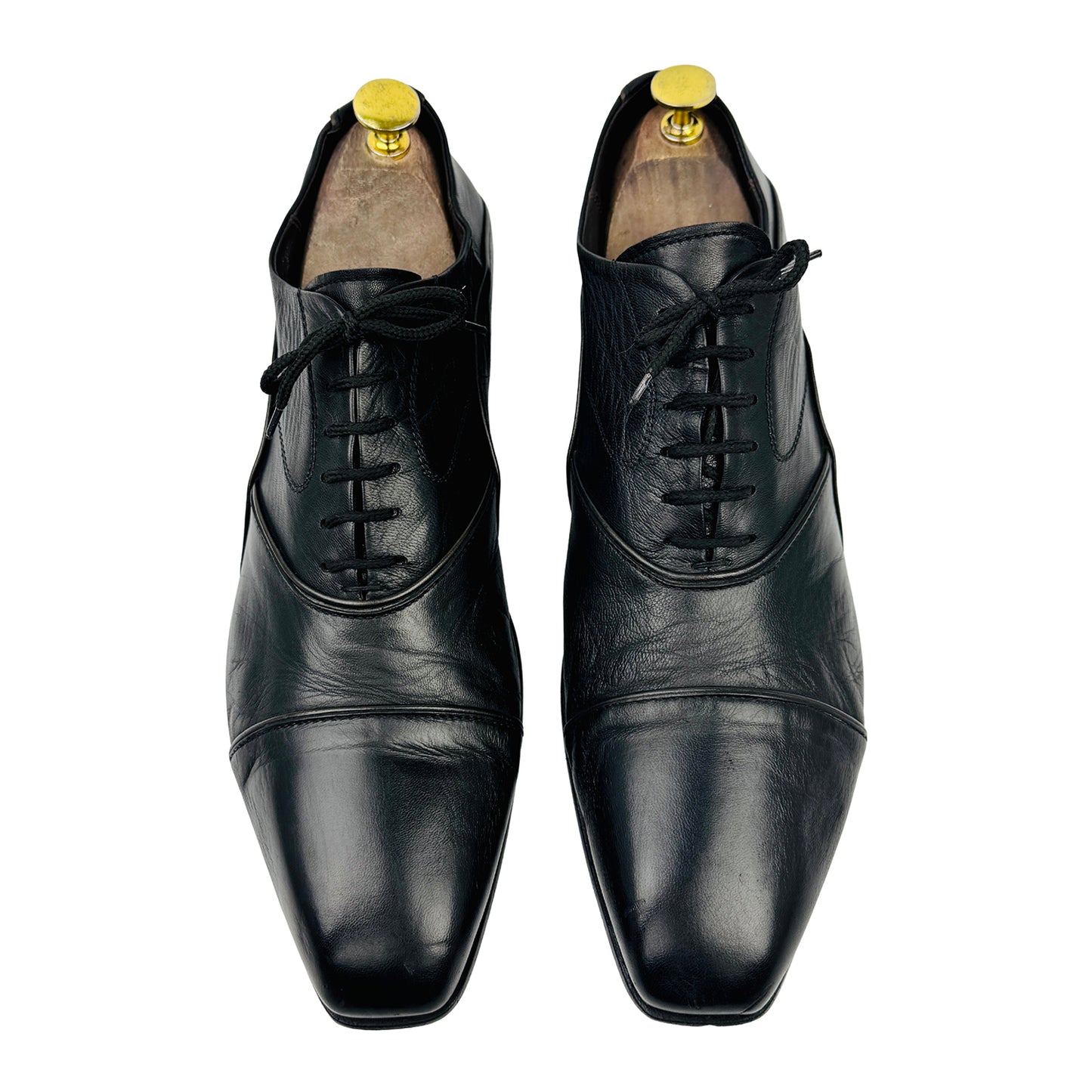 Cesare Paciotti Men's Black Oxford Shoes (Size 42)