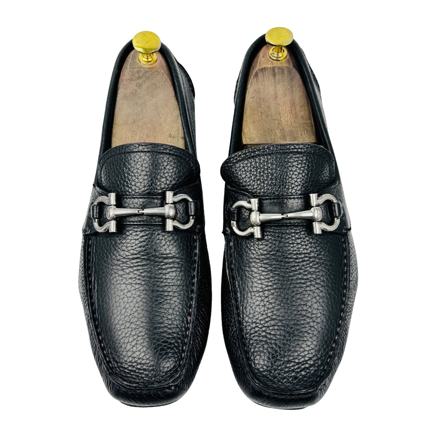 Salvatore Ferragamo Parigi Black Loafers (Size 42)