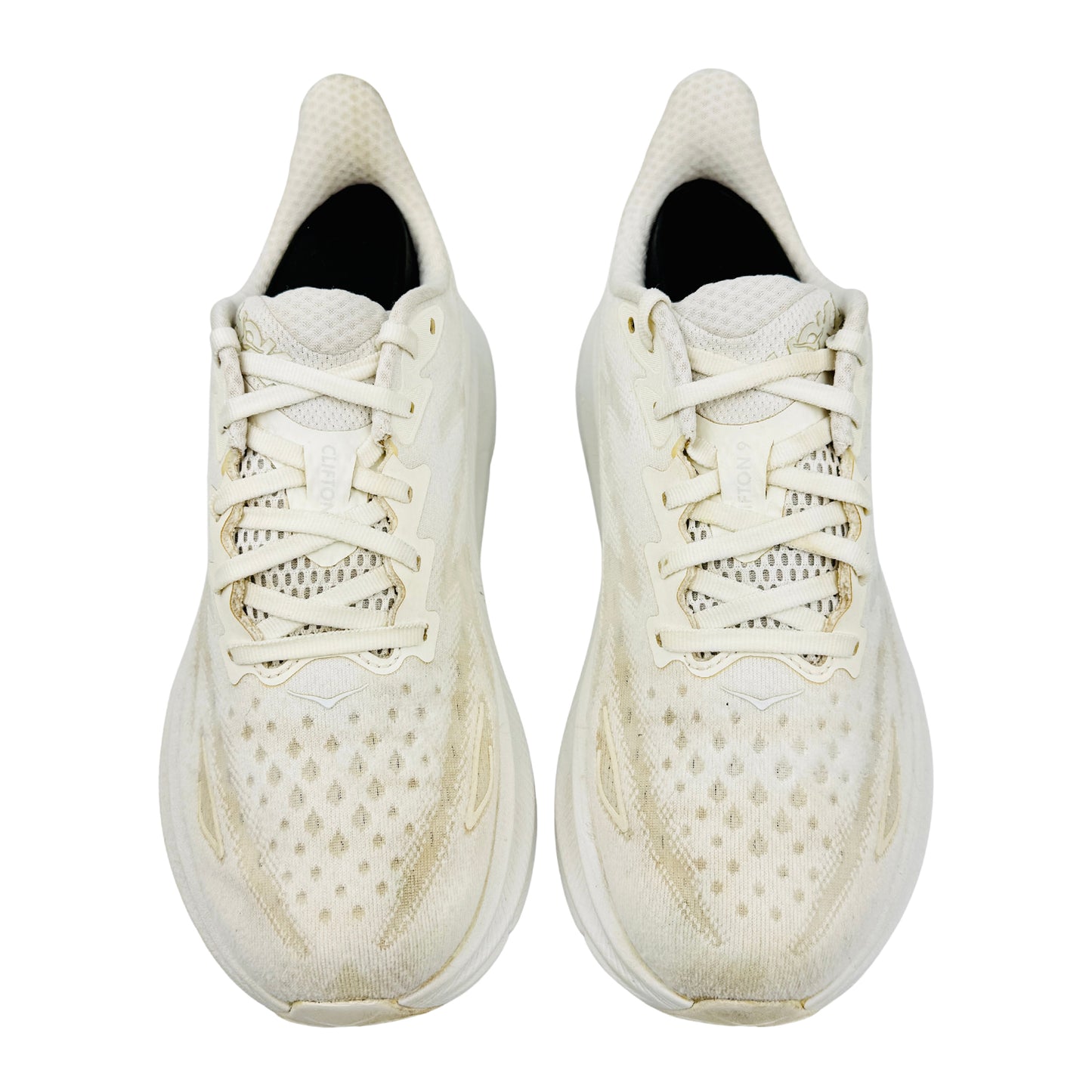 Hoka One One Clifton 9 Shoes (Size 39.5) - 1127896 WWH