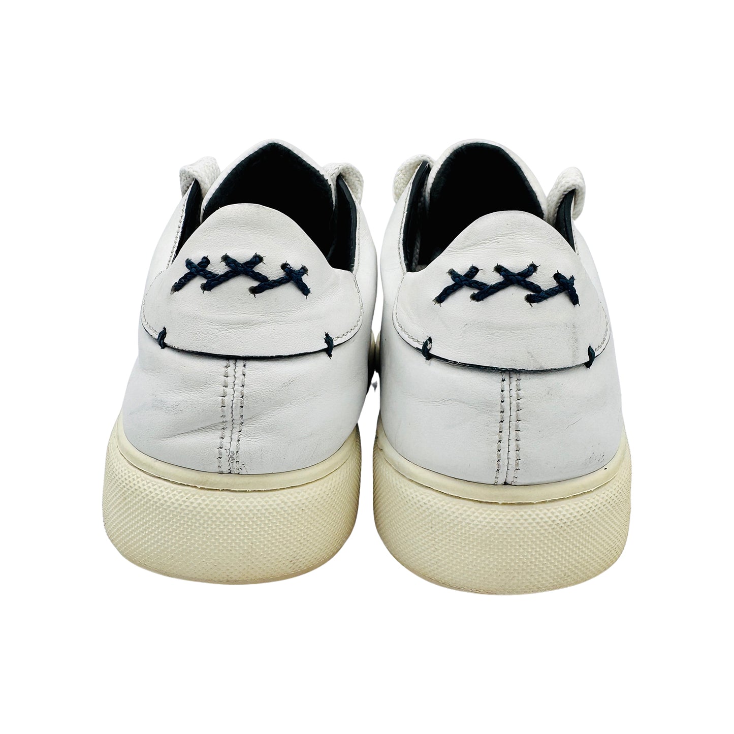 Ermenegildo Zegna Couture Tiziano XXX White Sneakers (Size 39/39.5)