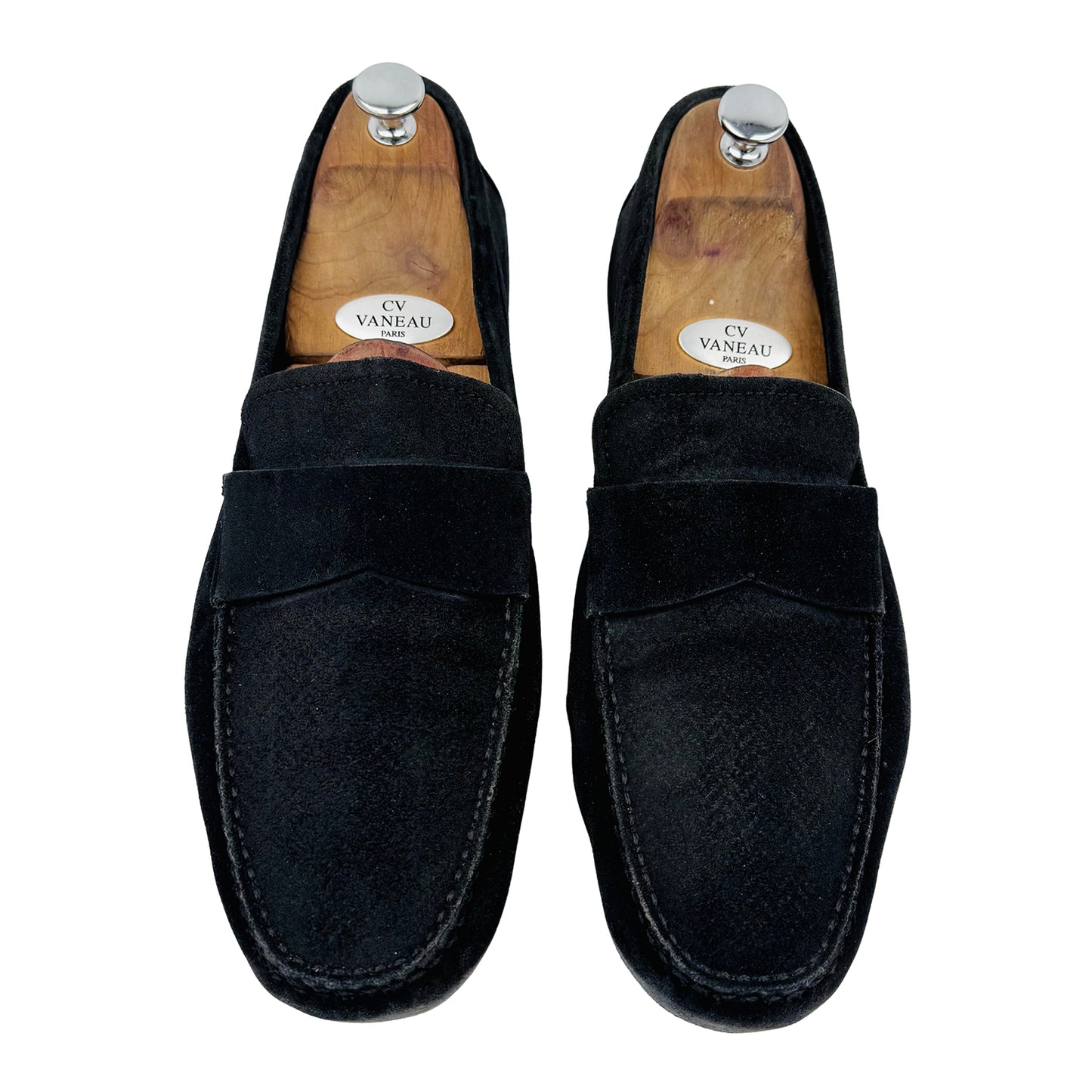 Ermenegildo Zegna Men's Suede Leather Loafers (Size 44)