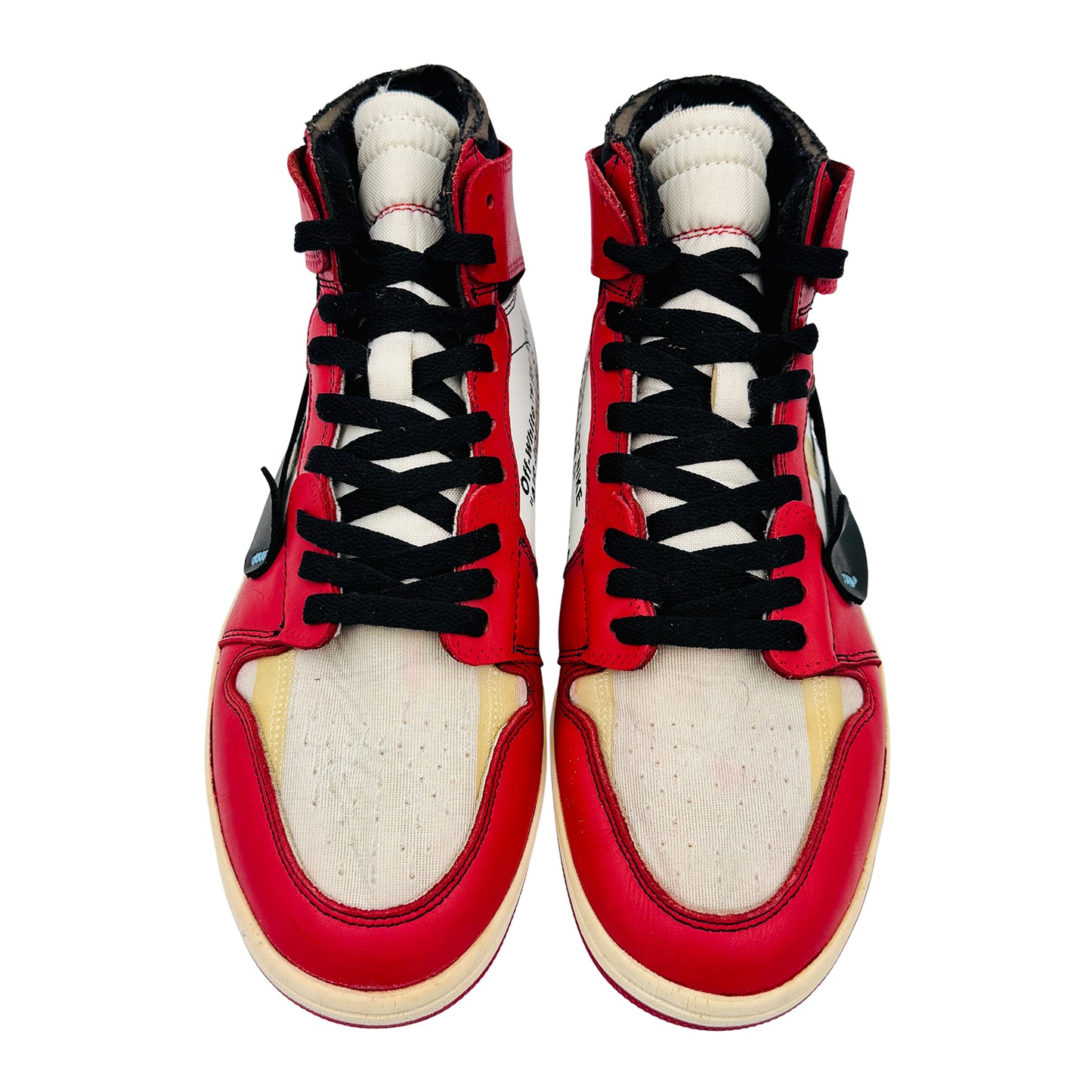 Nike Off-White X Air Jordan 1 Retro High Sneakers (Size 43) - AA3834-101