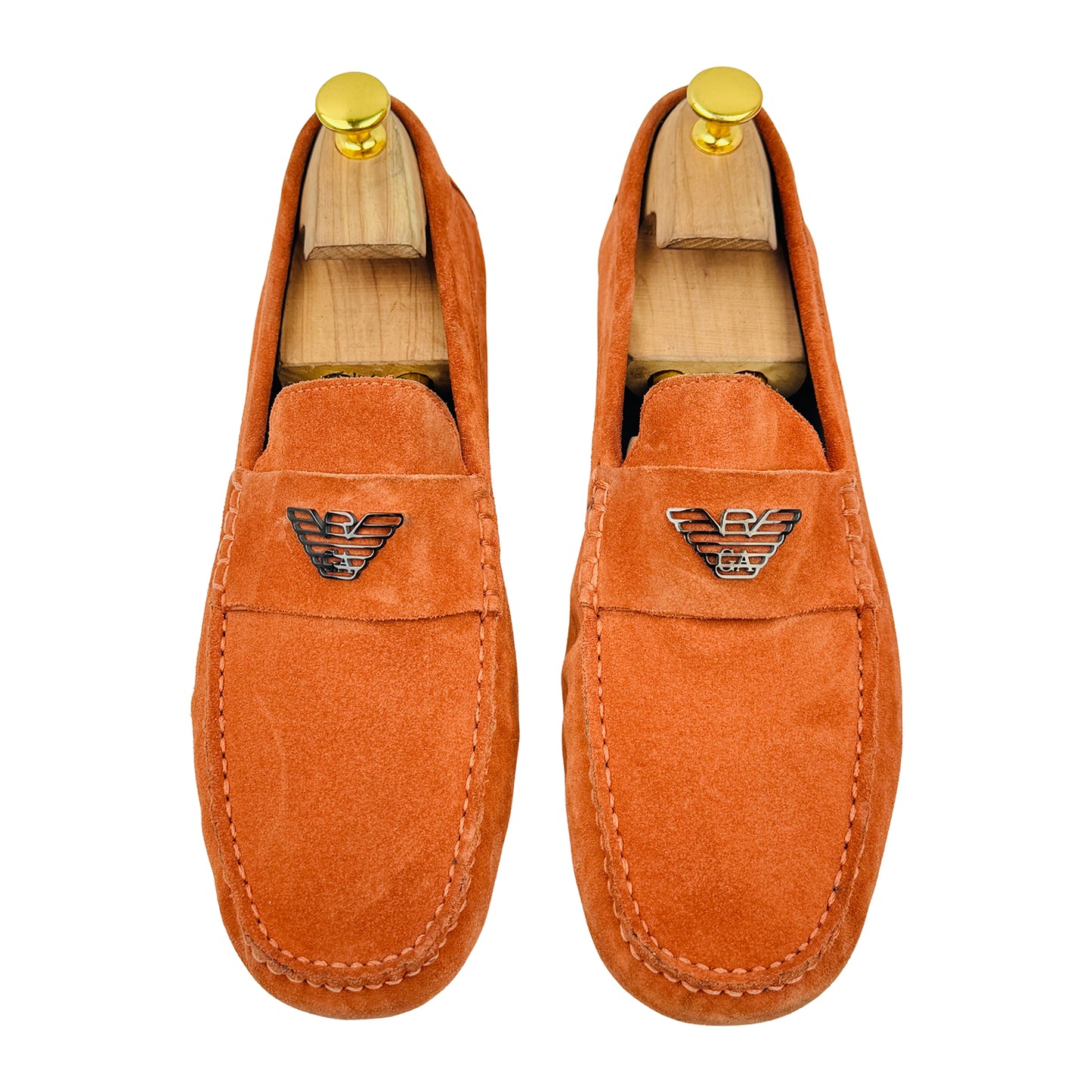 Emporio Armani Suede Driving Loafers (Size 42/42.5)