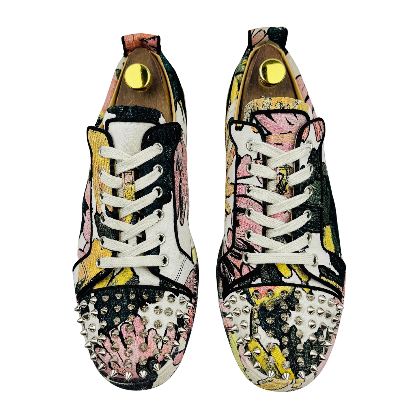 Christian Louboutin Fun Louis Junior Spikes Sneakers (Size 42.5/43)