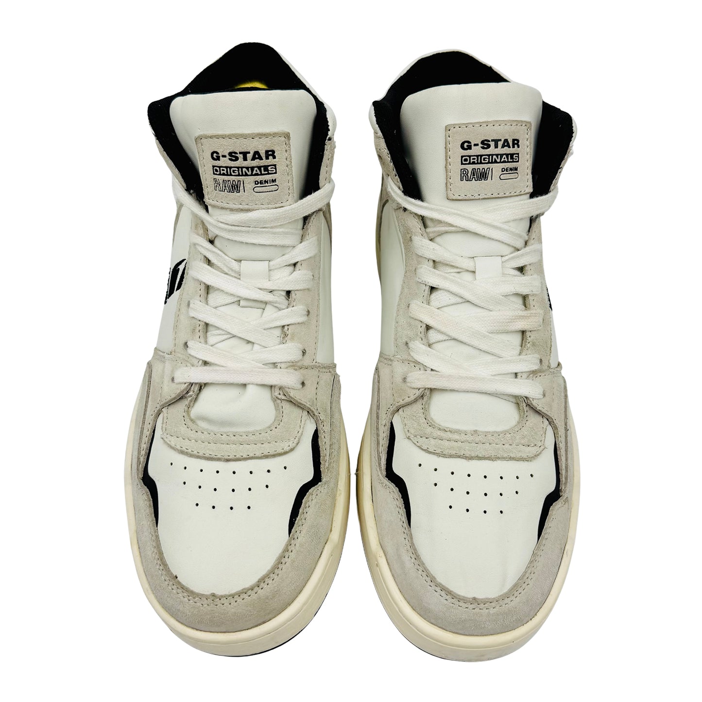 G-Star Raw Mimemis Mid 'Off White' Sneakers (Size 40)
