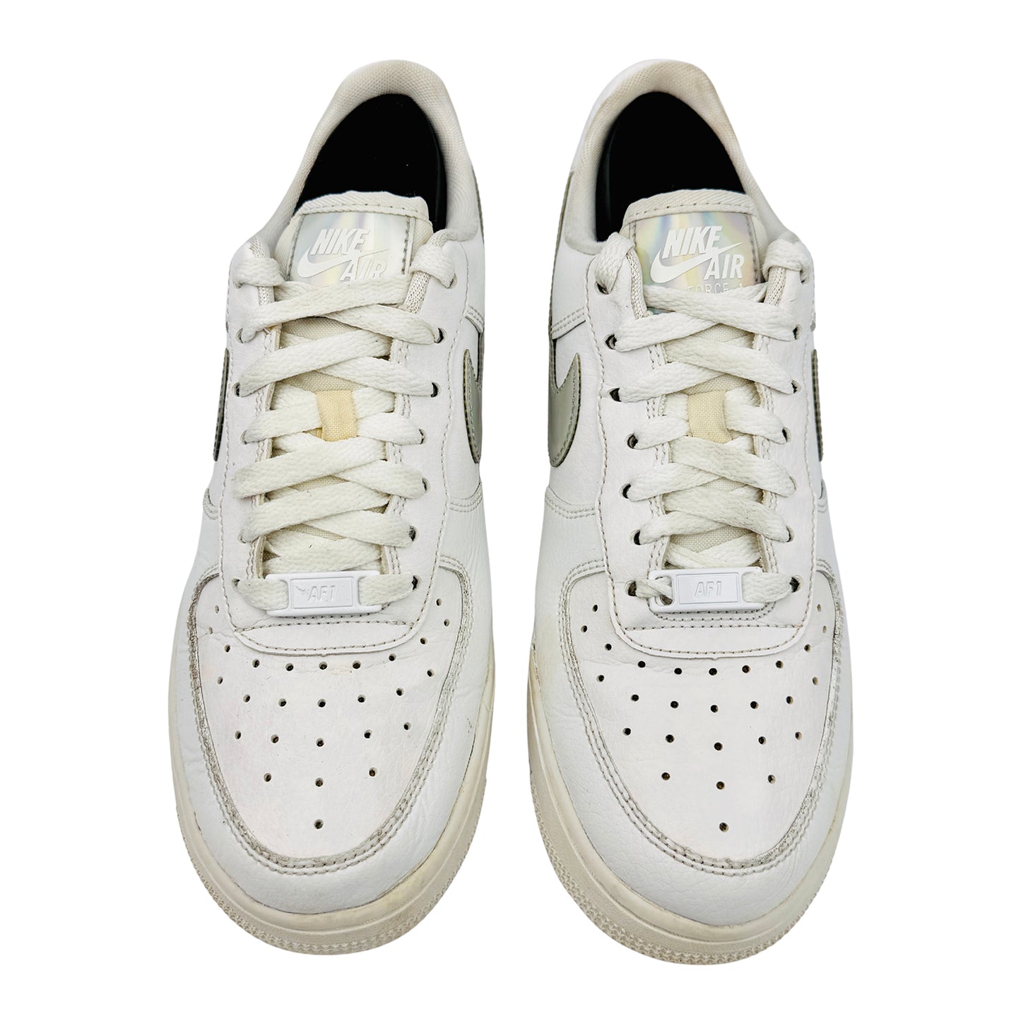 Nike Air Force 1 'Iridescent Swoosh' Sneakers (Size 37.5) - CJ1646-100