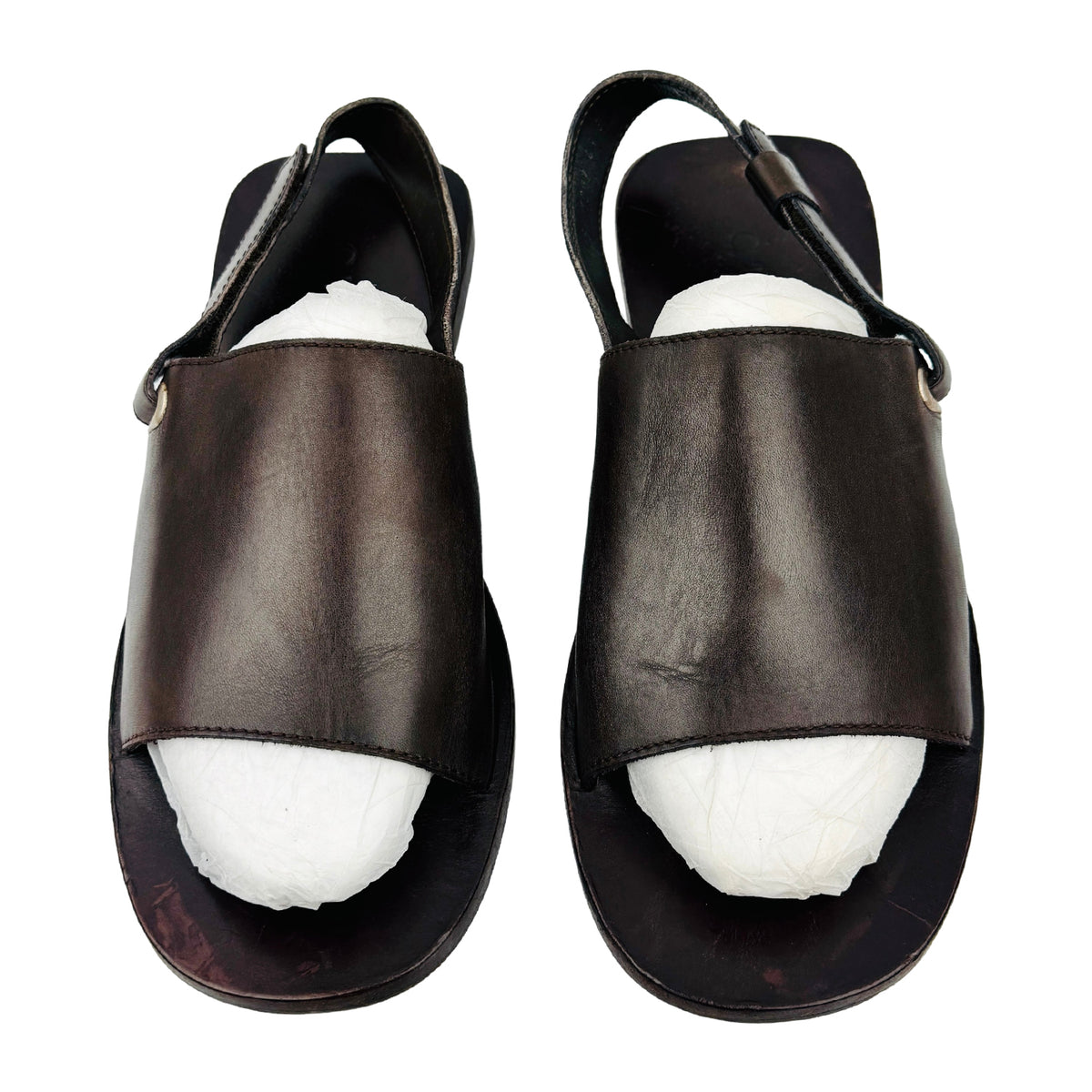 Gucci Vintage Leather Slingback Sandals (Size 43/43.5)