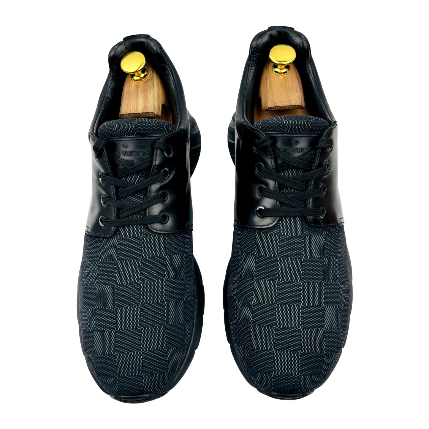 Louis Vuitton Fastlane 'Damier Graphite' Sneakers (Size 42.5)