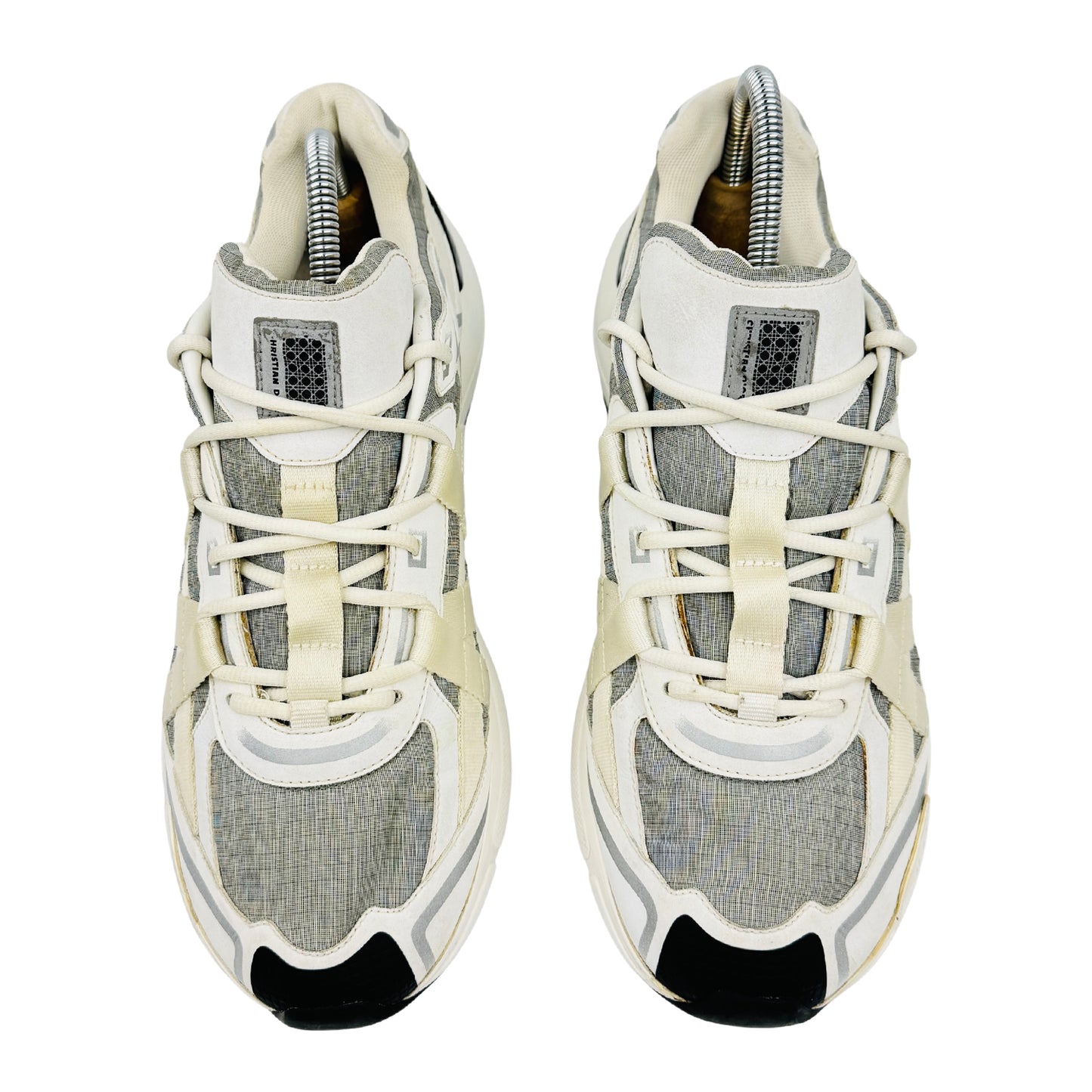 Dior B24 Runtek 'White Grey' Shoes (Size 42/42.5)