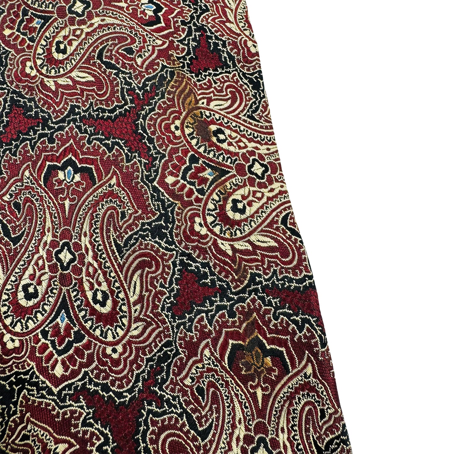 Ralph Lauren Polo Dark Red 'Paisley Pattern' Tie (Size Regular)