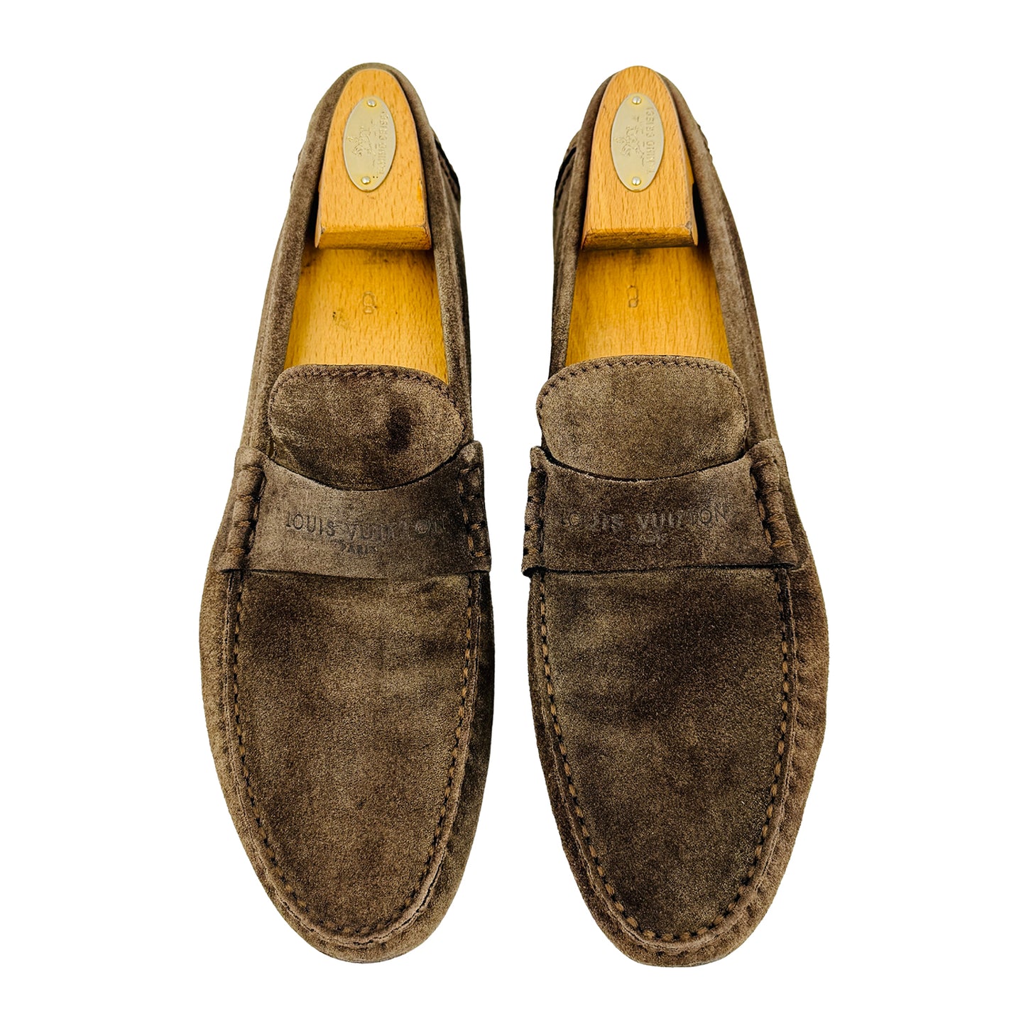 Louis Vuitton Men's Brown Loafers (Size 42.5) - FA0078