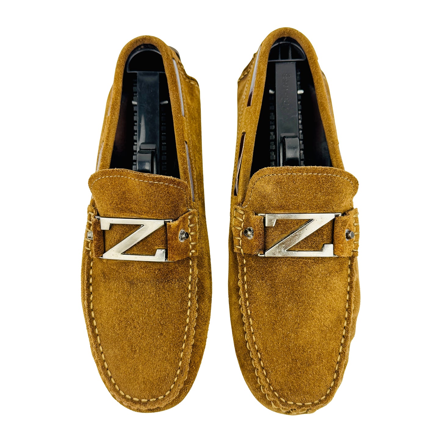 Ermenegildo Zegna 'Camel Brown' Loafers (Size 41/41.5)