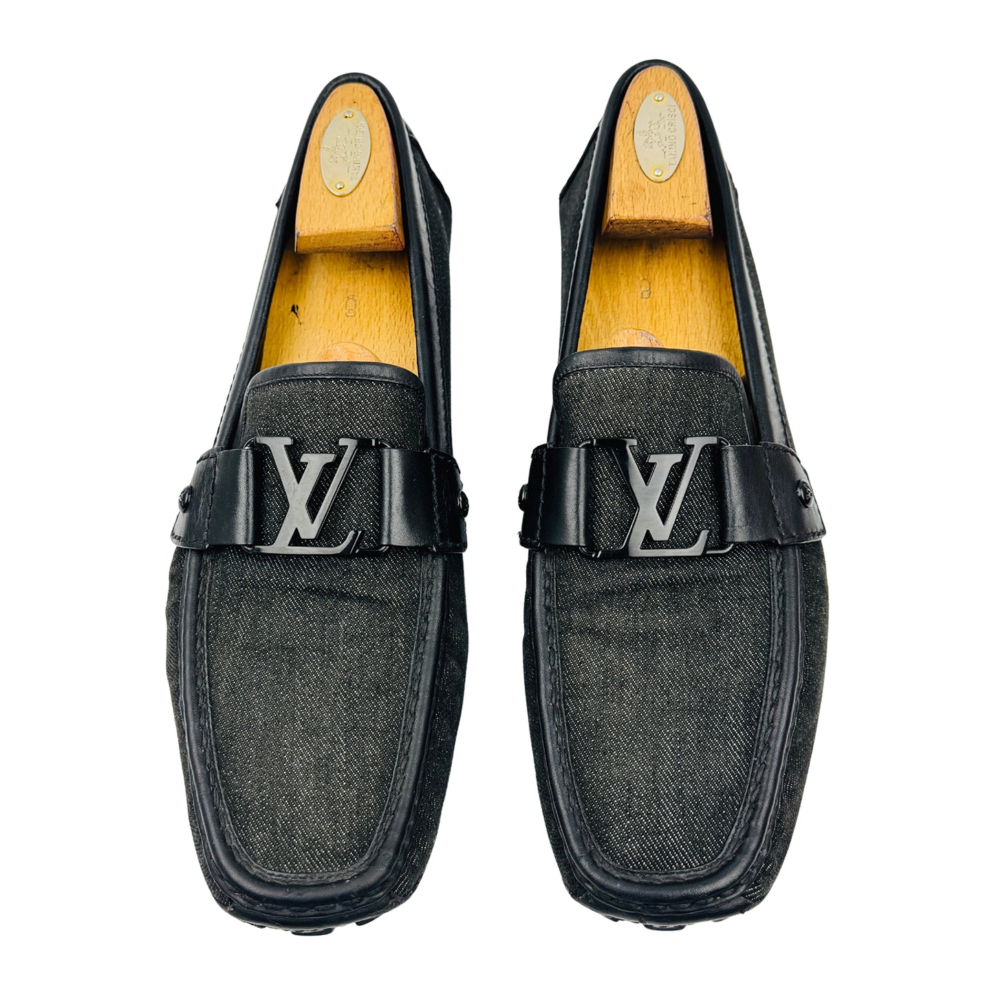 Louis Vuitton Monte Carlo Black Loafers (Size 43)