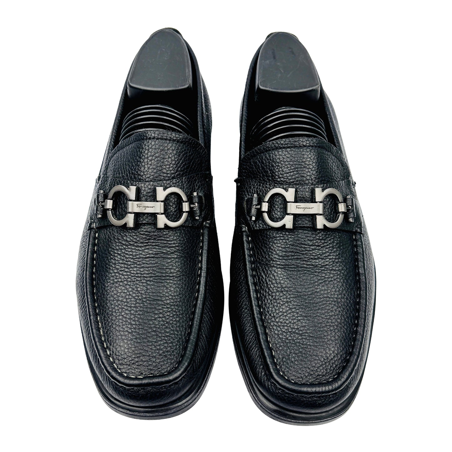 Salvatore Ferragamo David Nero Loafers (Size 41/41.5) - 0671792