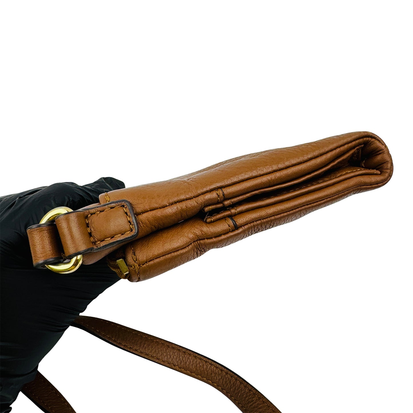 Michael Kors Fulton Pebbled Leather Crossbody Bag