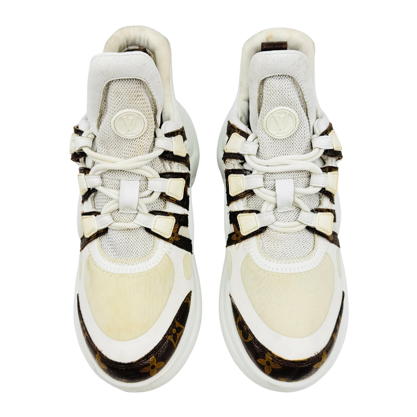 Louis Vuitton Archlight White Shoes (Size 38)