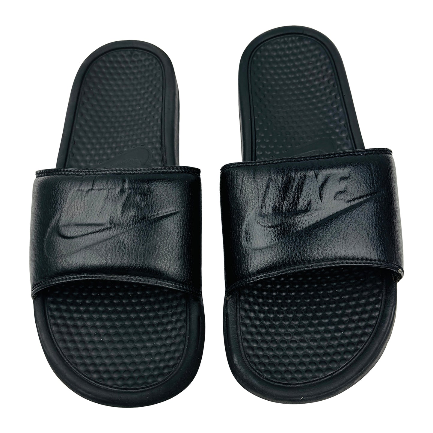 Nike Benassi JDI Triple Black Slides (Size 46) - 343880-001