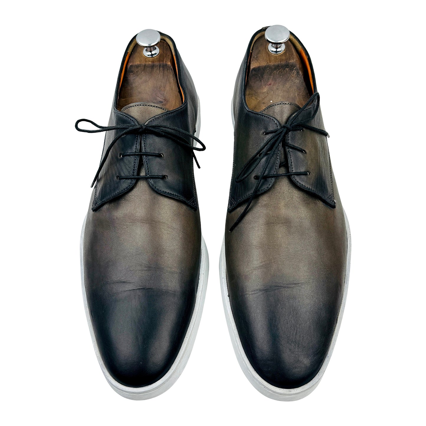Santoni Men's Leather Derby Sneakers (Size 45.5)