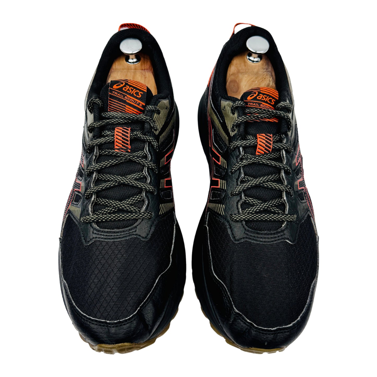 Front image of Asics Men's Trail Scout 2 Sneakers (Size 45) - 1011B181-007