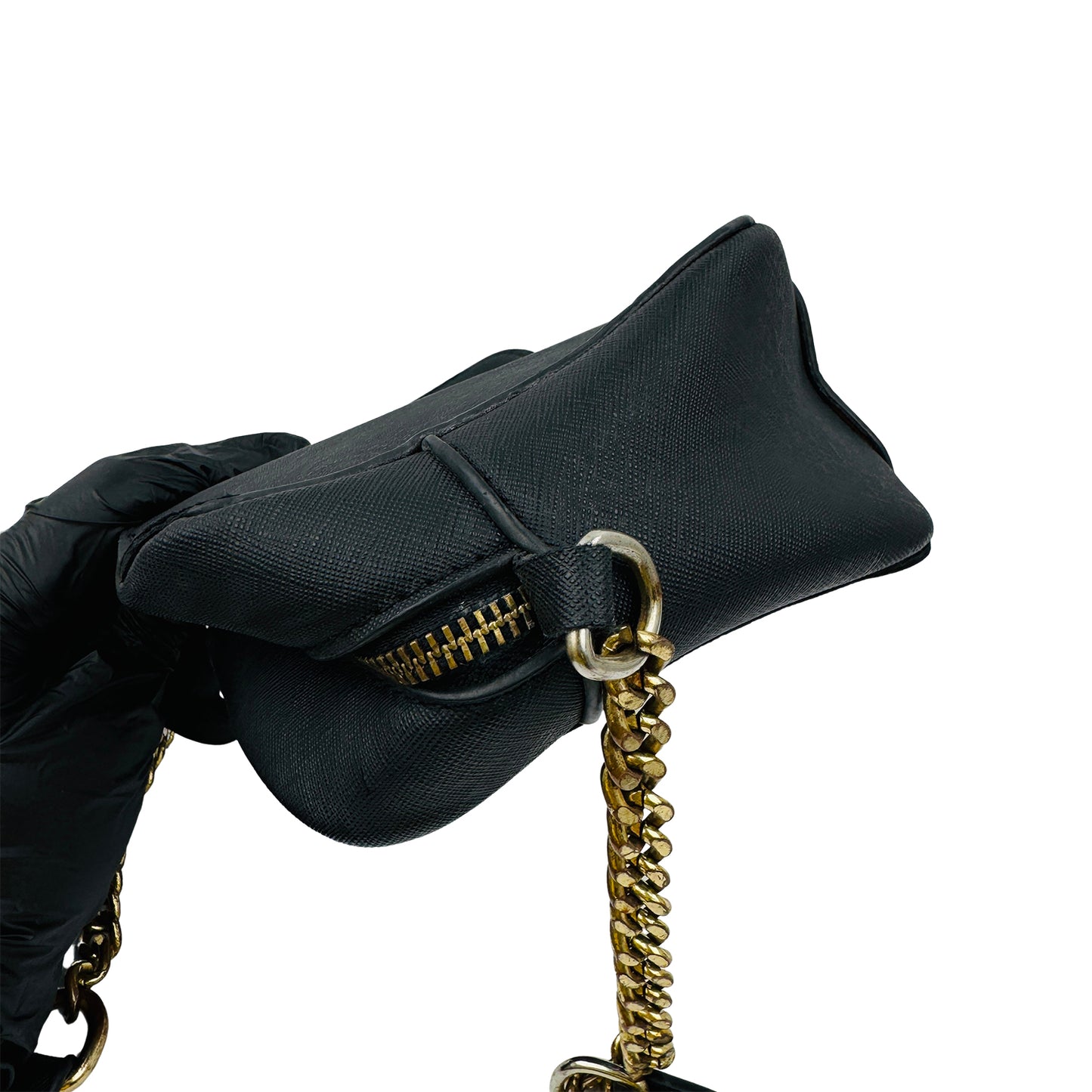 Michael Kors Jet Set LG EW Black Crossbody Bag