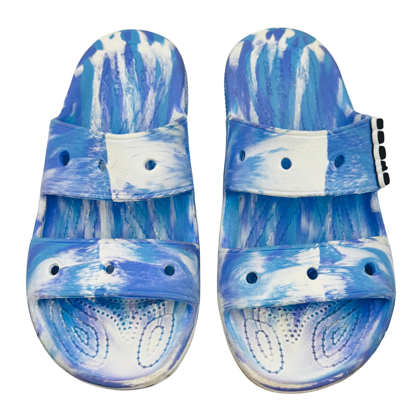 Crocs Classic Marbled Sandal Slides (Size 38/39) - 207701
